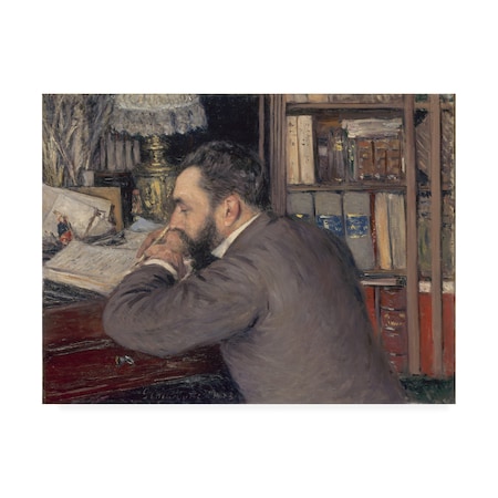 Gustave Caillebotte 'Henri Cordier' Canvas Art,18x24